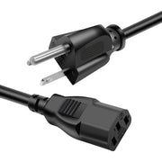 Cavo di alimentazione CA per notebook americano a 3 poli di alta qualità, lunghezza: 1,8 m, US Plug, 1.8m