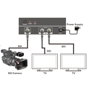 NK-812 Splitter 2 in 1 3G-SDI/HD-SDI/SD-SDI