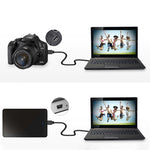Cavo adattatore USB Mini USB maschio a USB 2.0 AM da 90 gradi, lunghezza: 29 cm