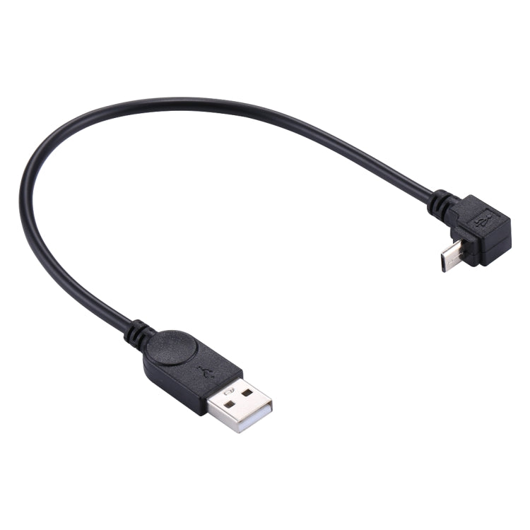 Cavo dati/ricarica da micro USB a USB da 29 cm con angolo di 90 gradi