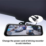 Cavo dati/ricarica da micro USB a USB da 29 cm con angolo di 90 gradi