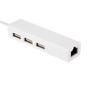 Per Galaxy S8 e S8 + / LG G6 / Huawei P10 e P10 Plus / Xiaomi Mi6 e Max 2 e altri smartphone, 3 Port USB+RJ45+USB Male