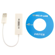 Scheda adattatore LAN Hexin 100/1000 Mhps Base-T USB 2.0 per tablet/PC/Apple Macbook Air, supporto Windows/Linux/Mac OS