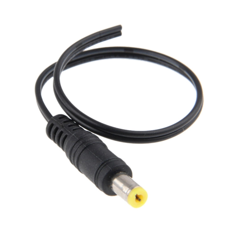 Adattatore connettore cilindrico maschio 5,5x2,1 mm 20 cm