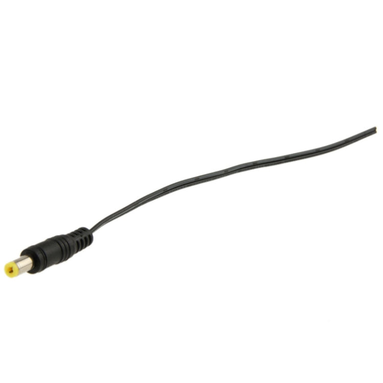 Adattatore connettore cilindrico maschio di alimentazione CC da 100 pezzi 5,5 x 2,1 mm per controller luci LED, lunghezza: 20 cm