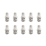 Connettore spina BNC a jack F set 10 pezzi
