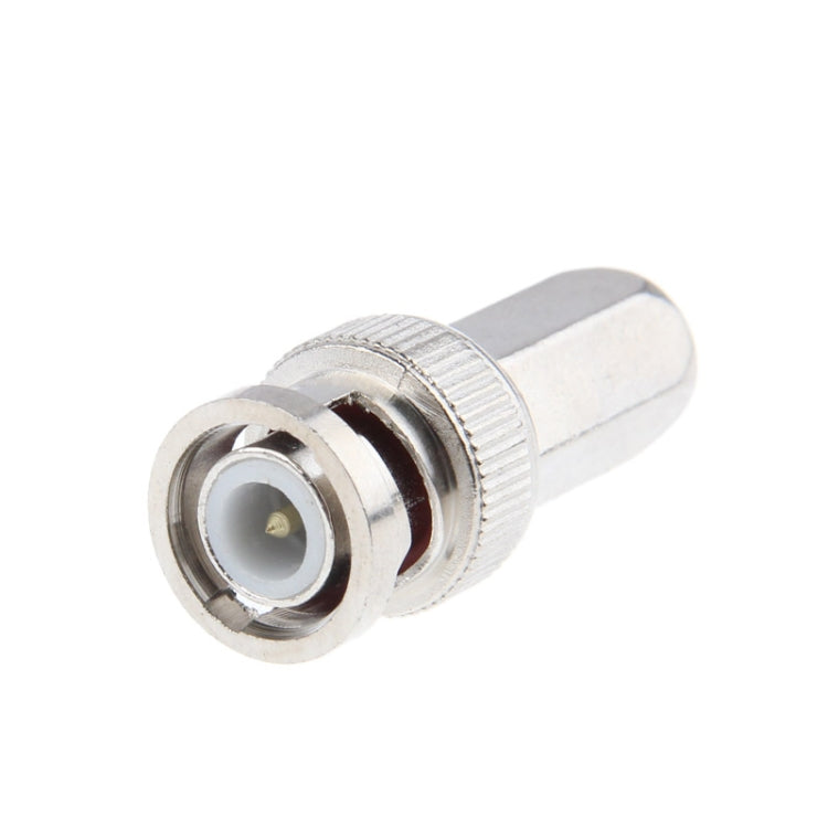 Connettore a compressione maschio BNC esagonale da 10 pezzi, Hexagon