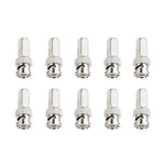 Connettore a compressione maschio BNC esagonale 10 pezzi