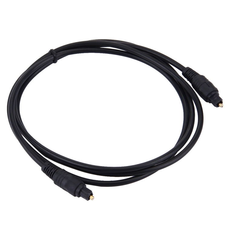 Cavo Toslink in fibra ottica audio digitale, diametro esterno: 4,0 mm (placcato oro), 1.5m