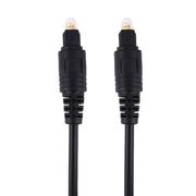 Cavo Toslink in fibra ottica audio digitale, lunghezza cavo: 1 m, diametro esterno: 4,0 mm (placcato oro), 1m