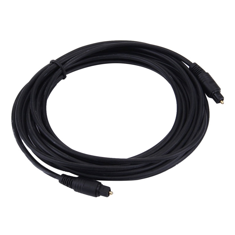 Cavo Toslink in fibra ottica audio digitale, lunghezza cavo: 5 m, diametro esterno: 4,0 mm (placcato oro), 5m
