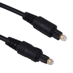 Cavo Toslink in fibra ottica audio digitale, lunghezza cavo: 3 m, diametro esterno: 4,0 mm (placcato oro), 3m