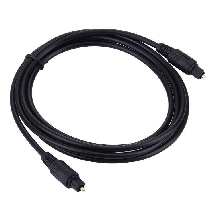 Cavo Toslink in fibra ottica audio digitale, lunghezza cavo: 2 m, diametro esterno: 4,0 mm (placcato oro), 2m