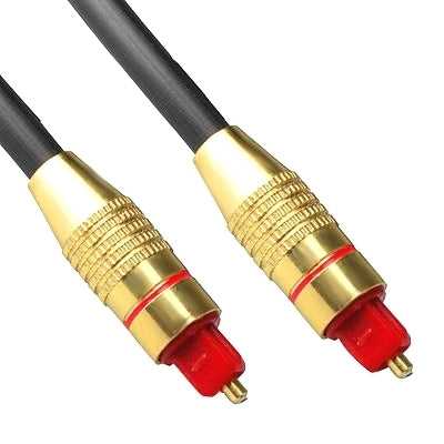 Cavo Toslink in fibra ottica audio digitale, diametro esterno: 5,0 mm, 1.5m
