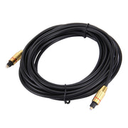 Cavo Toslink in fibra ottica audio digitale, lunghezza cavo: 5 m, diametro esterno: 5,0 mm, 5m
