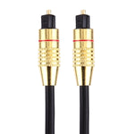 Cavo Toslink in fibra ottica audio digitale, lunghezza cavo: 1 m, diametro esterno: 5,0 mm, 1m