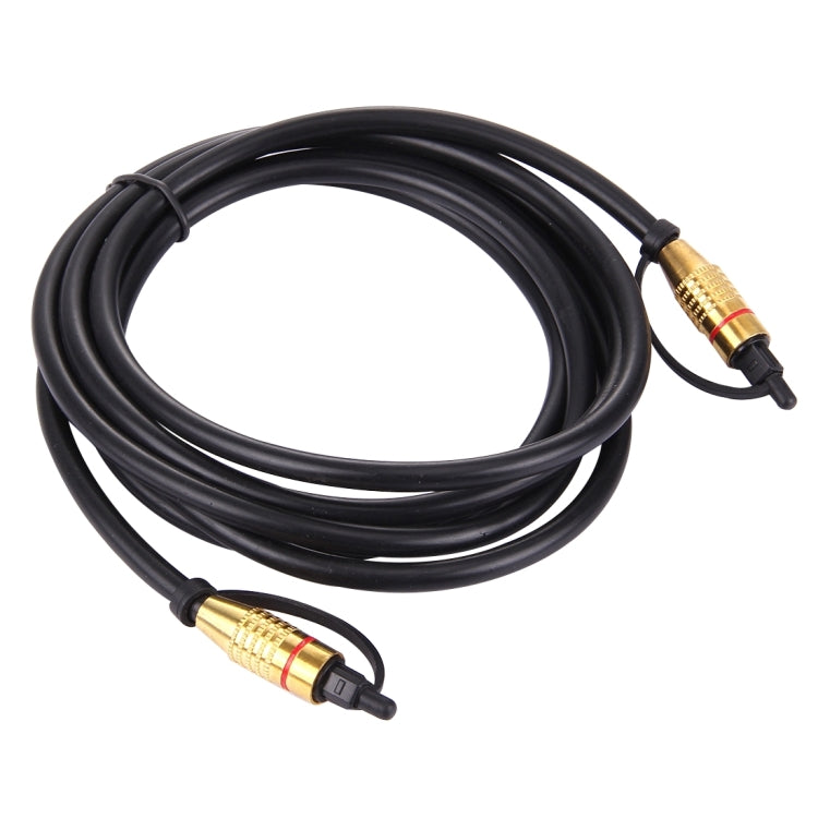 Cavo Toslink in fibra ottica audio digitale, lunghezza cavo: 2 m, diametro esterno: 5,0 mm, 2m