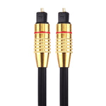Cavo Toslink in fibra ottica audio digitale, lunghezza cavo: 2 m, diametro esterno: 5,0 mm, 2m