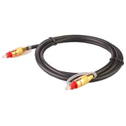 Cavo Toslink in fibra ottica audio digitale, diametro esterno: 5,0 mm, 1.5m