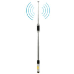 Antenna telescopica SMA-F dual band 144/430MHz 93 cm