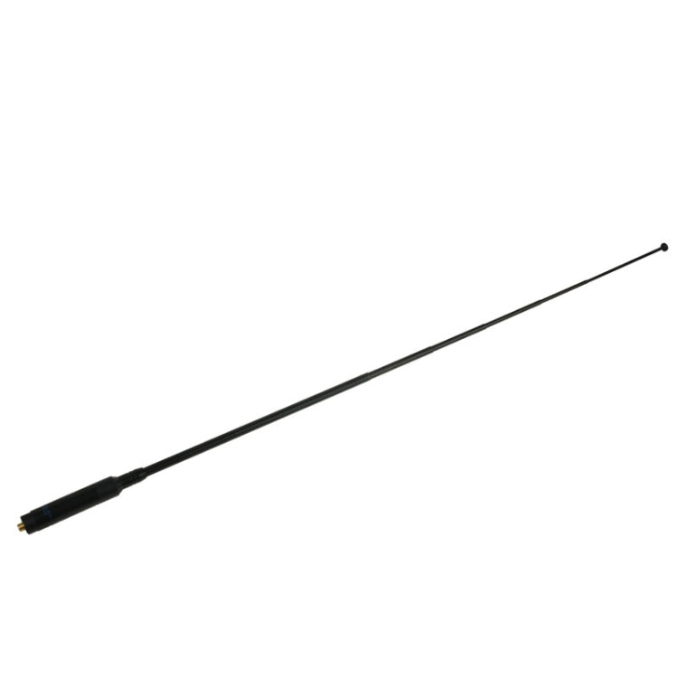 RH660S Antenna radio portatile telescopica SMA-F dual band 144/430 MHz ad alto guadagno per walkie talkie, lunghezza antenna: 108,5 cm