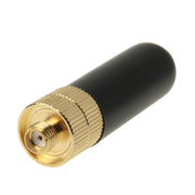 SRH805S Antenna radio portatile dual band VHF + UHF corta SMA-F Perempuan, lunghezza antenna: 4,5 cm