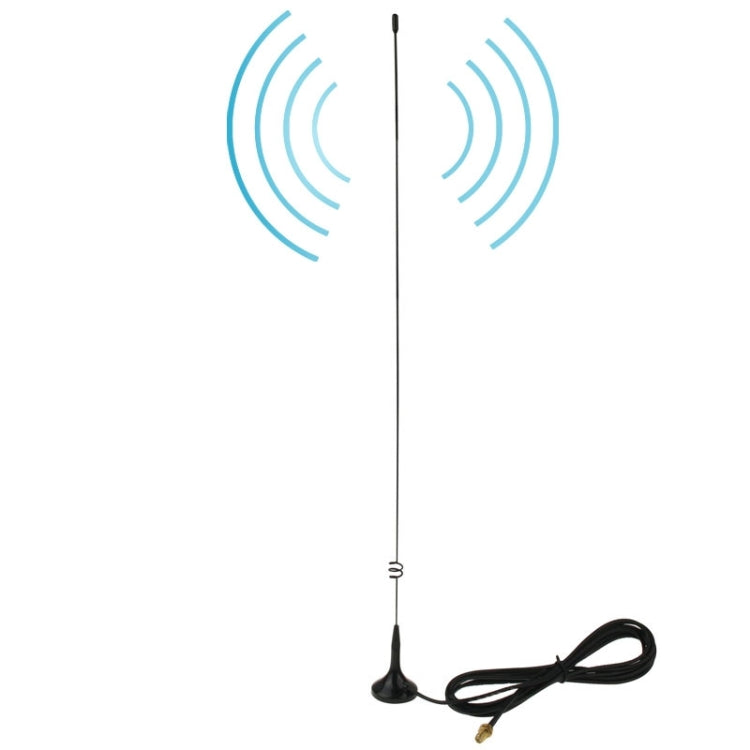 NAGOYA UT-108UV Antenna mobile magnetica dual band SMA femmina per walkie-talkie, lunghezza antenna: 50 cm