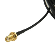 NAGOYA UT-108UV Antenna mobile magnetica dual band SMA femmina per walkie-talkie, lunghezza antenna: 50 cm