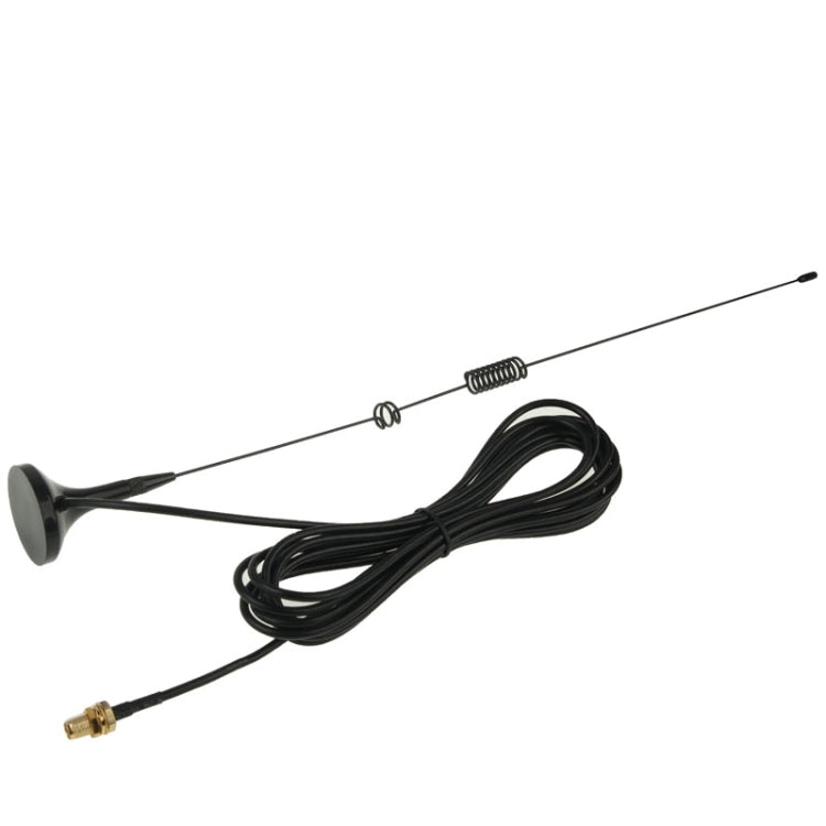 NAGOYA UT-106UV Antenna mobile magnetica dual band SMA femmina per walkie-talkie, lunghezza antenna: 37 cm