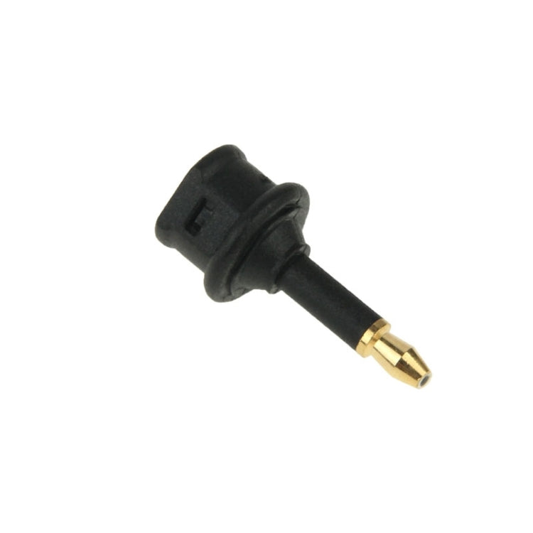 Adattatore in fibra ottica da quadrato a rotondo da 3,5 mm placcato in oro, 90 Degree Digital Audio Optical Fiber