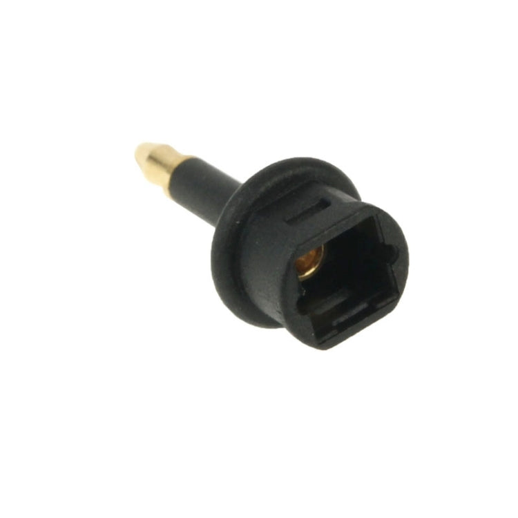 Adattatore in fibra ottica da quadrato a rotondo da 3,5 mm placcato in oro, 90 Degree Digital Audio Optical Fiber