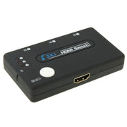 Mini selettore 3x1 HD 1080P HDMI V1.3 con telecomando per HDTV/STB/DVD/proiettore/DVR, 1x3 HDMI V1.3