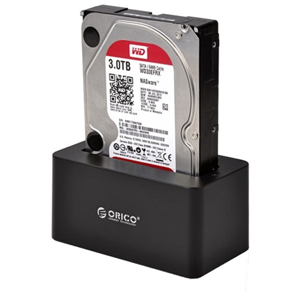 ORICO 6619US3 Docking station per disco rigido Super Speed USB 3.0 a SATA da 5 Gbps per disco rigido da 2,5 pollici/3,5 pollici, 6619US3