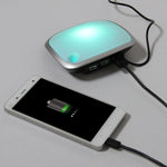 3 HUB USB con luce LED, lunghezza cavo: 1 m