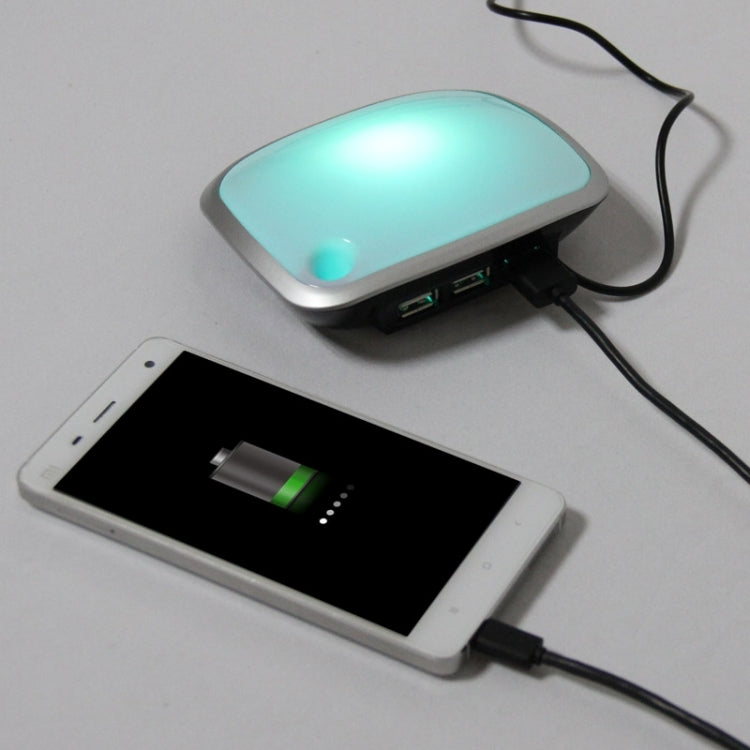 3 HUB USB con luce LED, lunghezza cavo: 1 m