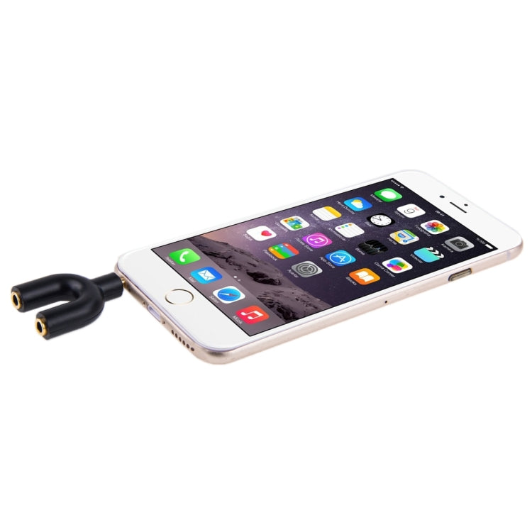 Adattatore splitter maschio stereo da 3,5 mm a femmina stereo doppio da 3,5 mm