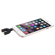 Adattatore splitter maschio stereo da 3,5 mm a femmina stereo doppio da 3,5 mm