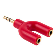 Adattatore splitter maschio stereo da 3,5 mm a femmina stereo doppio da 3,5 mm