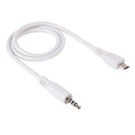 Cavo audio AUX da 3,5 mm maschio a micro USB maschio, lunghezza: circa 50 cm, Micro USB 50cm