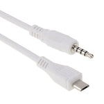 Cavo audio AUX da 3,5 mm maschio a micro USB maschio, lunghezza: circa 50 cm, Micro USB 50cm