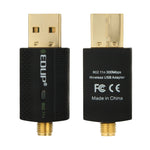 EDUP EP-N1581 Mini USB Wifi 802.11n/g/b 300Mbps 2.4GHz Adattatore wireless Antenna esterna, EP-N1581