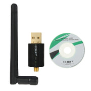 EDUP EP-N1581 Mini USB Wifi 802.11n/g/b 300Mbps 2.4GHz Adattatore wireless Antenna esterna, EP-N1581