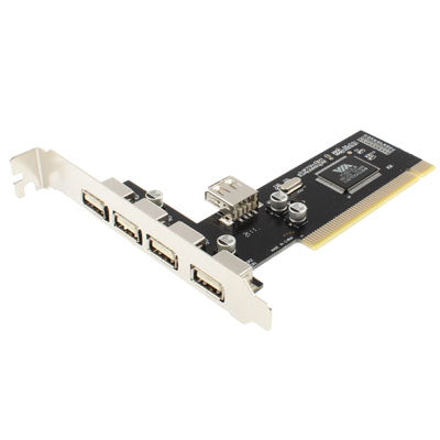 Scheda PCI USB 2.0 4+1 porte, USB 2.0 4+1 Ports