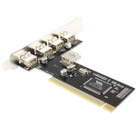 Scheda PCI USB 2.0 4+1 porte, USB 2.0 4+1 Ports