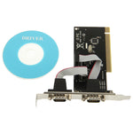 Scheda controller host da PCI a seriale a 2 porte, 2 Ports DB9