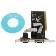 Scheda controller host da PCI a seriale a 2 porte, 2 Ports DB9
