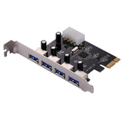 Scheda controller USB 3.0 4 porte PCI-E Express 5 Gbps, 4 Ports USB 3.0