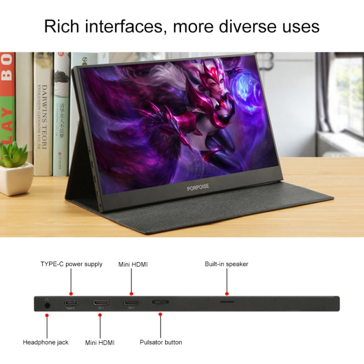 Cornice digitale 11,6 pollici con lettore multimediale e porte HD