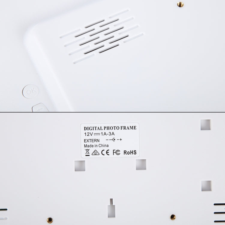 Cornice digitale 17 pollici con lettore multimediale e telecomand