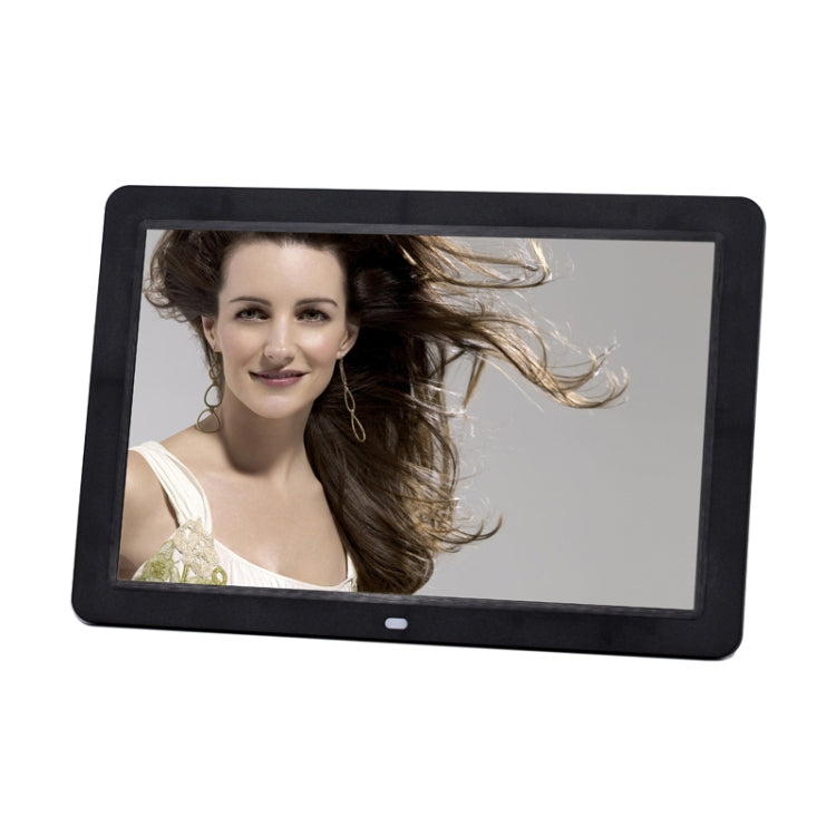 Cornice fotografica digitale multimediale con display LED da 12,0 pollici con supporto / Lettore di musica e film / Funzione di controllo remoto, Supporto USB / SD, Altoparlante stereo integrato, 12.0 Inch